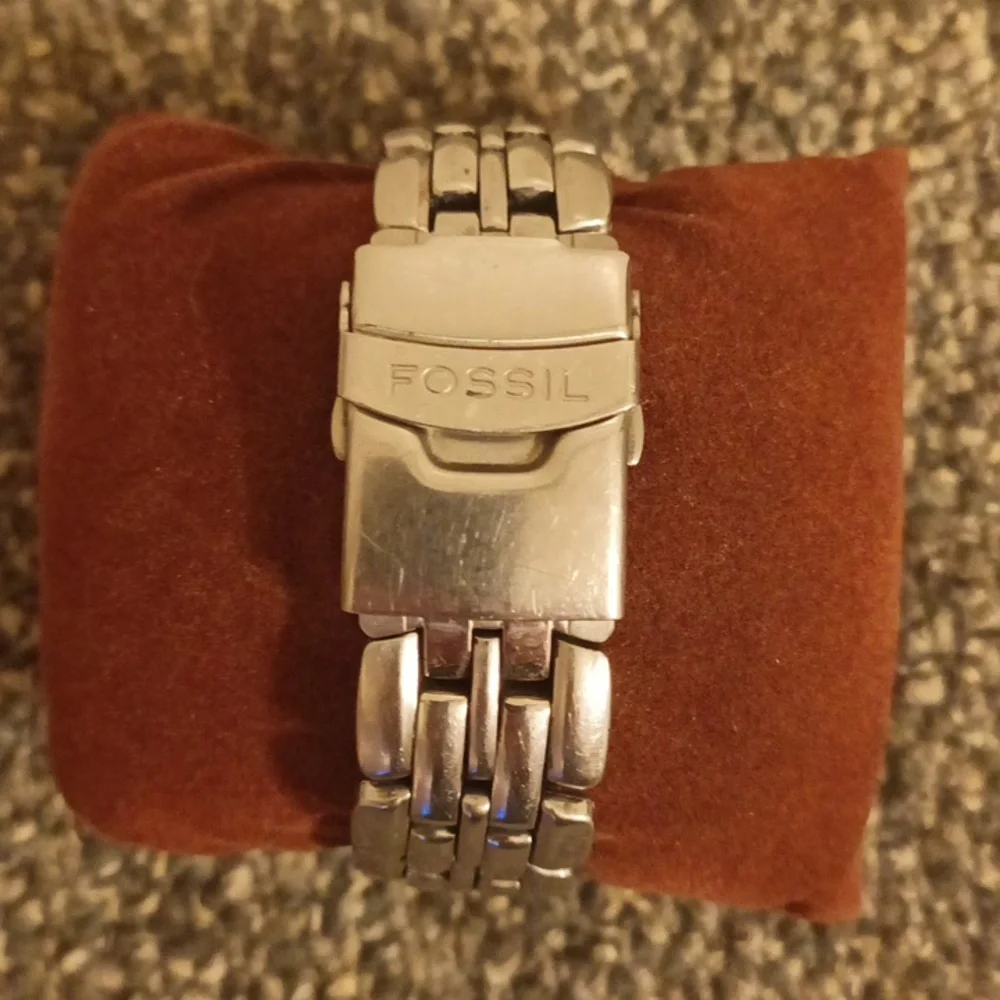 Fossil PR 5187 blue face GSA mens watch